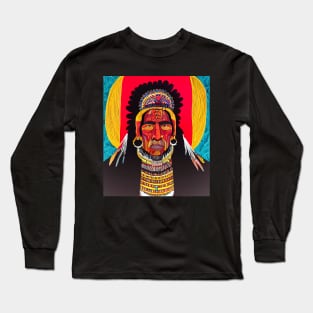 Indian chief. Long Sleeve T-Shirt